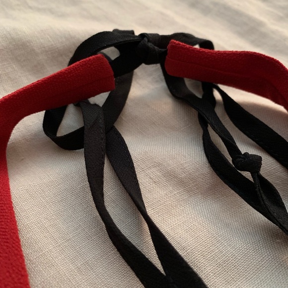 SEXY LOW BACK RED HALTER TOP - Picture 3 of 7